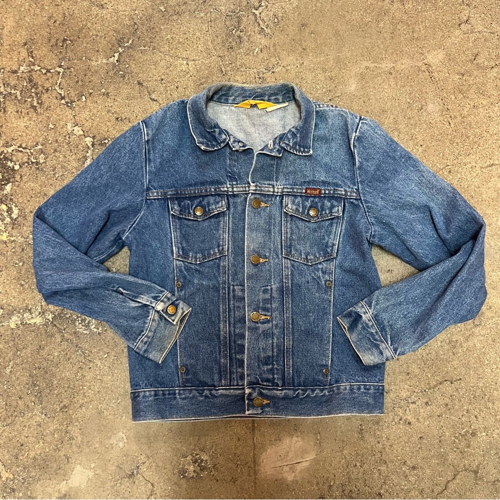 Vintage Rustler 13 oz Denim Jacket (XL) (Made in USA 🇺🇸)